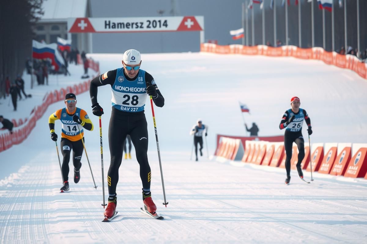 Чемпионат России по лыжным гонкам на 70 км завершился в Мончегорске