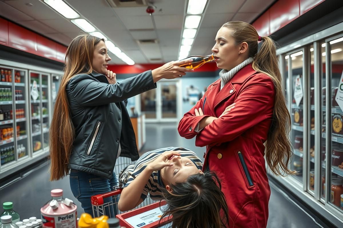 Конфликт в супермаркете привел к госпитализации и возбуждению уголовного дела