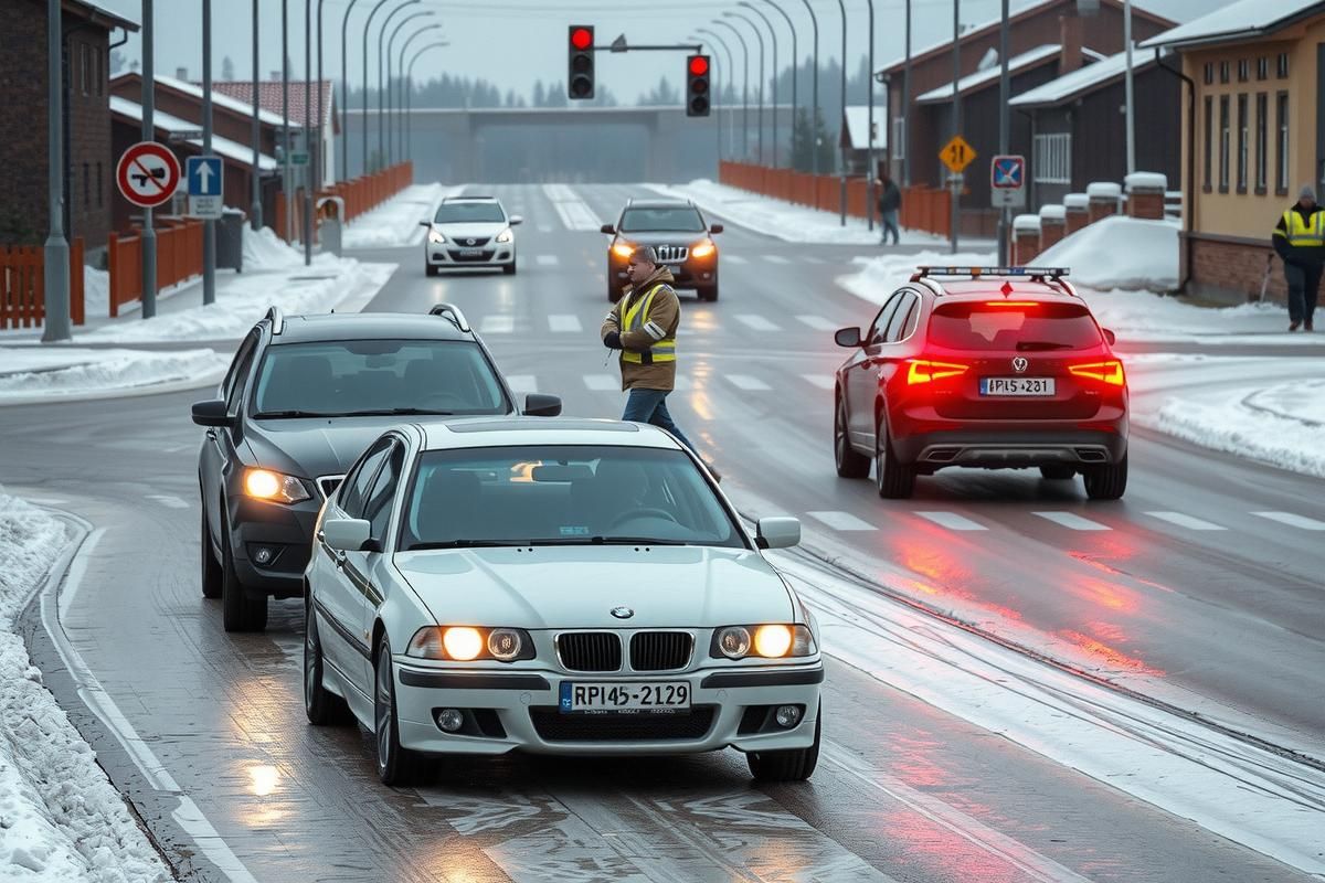 Мурманская область: ночью -7°, днем +6°, соблюдайте правила дорожного движения!